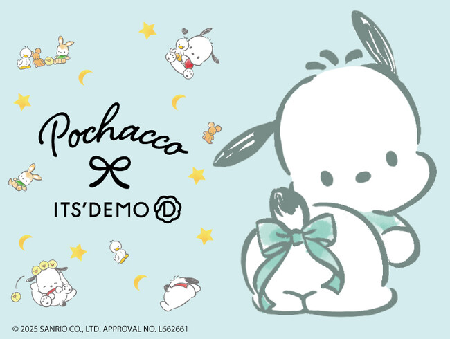 【ITS’DEMO】「大人かわいい」デザインにこだわった、イッツデモ×ポチャッコの限定コラボアイテムが9月12日(金)より発売！