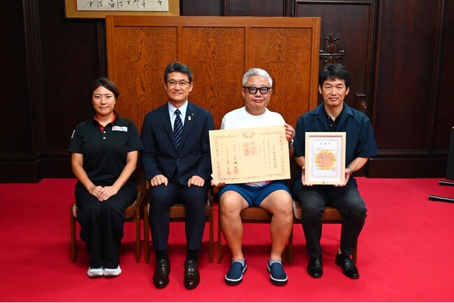 宮崎県に「企業版ふるさと納税」を実施 令和5年度に実施した寄付に対し「紺綬褒章」を受章