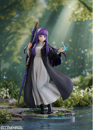 アニメ『葬送のフリーレン』より、魔法使い「フェルン」をヴィネット調でフィギュア化。あみあみにて予約受付中。