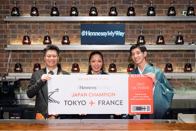 ヘネシー グローバル カクテル コンペティション#HennessyMyWay 2025ジャパンファイナル開催「サンクチュアリコート琵琶湖（滋賀県）」阪田遥菜さんが優勝