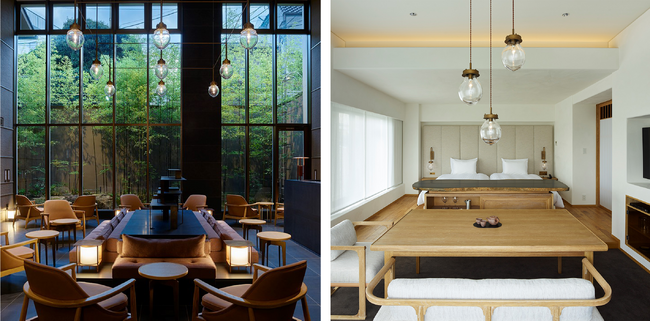 吹き抜けロビーに響くソプラノの調べ | 8周年を記念した宿泊者限定イベント！京焼の逸品が当たる抽選会も