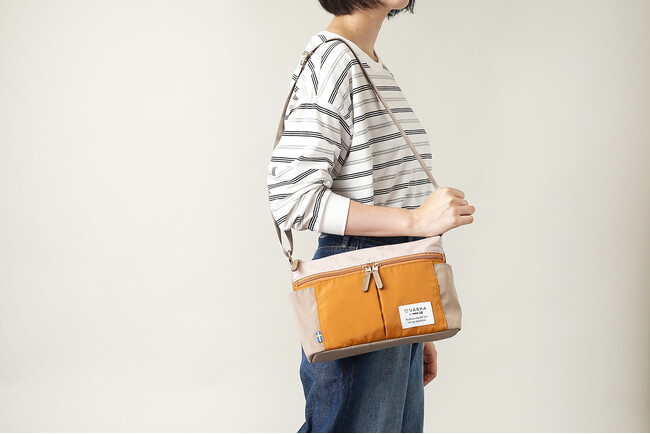 【VASKA by moz】から多彩な10ポケットの「収納上手」なミニマルショルダーバッグが新登場！これ一つで、あなたの日常は身軽に進化する