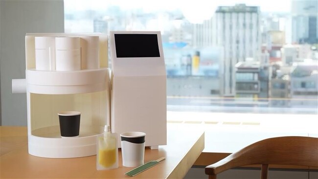 「風味・食感の再現と栄養素のパーソナライズ技術」「香りの調合による多様な飲料体験の創出技術」を開発