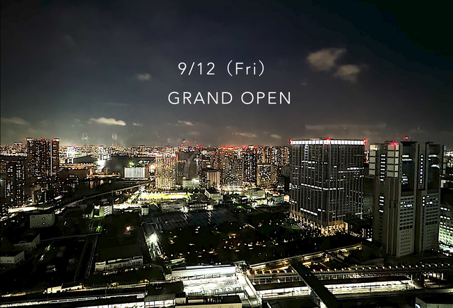 9/12(金)11時OPEN　ニュウマン高輪　LUFTBAUM　28F「そらとさかなとオイスター Wharf」地上150Mパノラマスカイビュー【天空の洞窟に誘われたような心躍る空間で過ごす特別な時間】