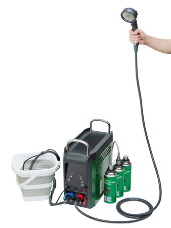 大和無線電器『カセットガスポータブル温水シャワー』クラウドファンディングで支援金額1,200%達成