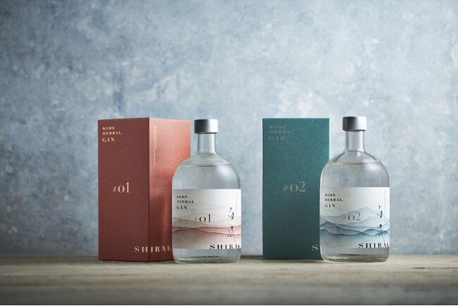 白鶴酒造は希少な神戸市産のボタニカルを使用したクラフトジン「KOBE HERBAL GIN 白風」2種を9月1日から全国販売開始！