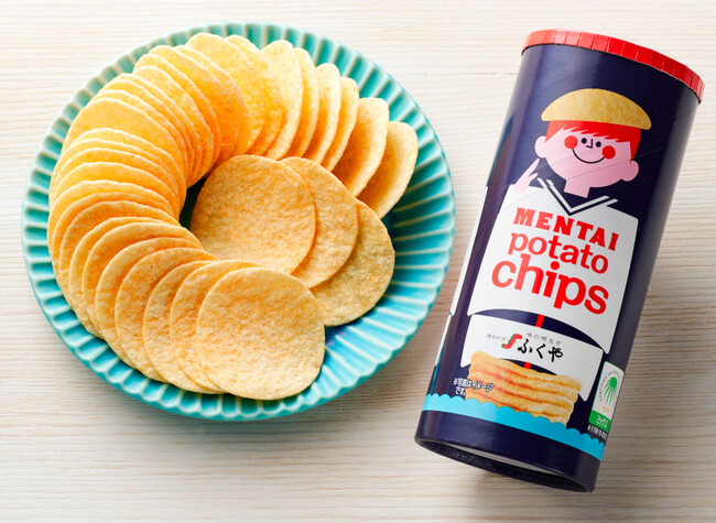 発売半年で30万本突破!“60秒に1本売れている”ふくや「めんたいポテトチップス」