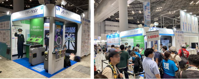 ＜ＪＲグループ初＞JR西日本グループの「バーチャル・ステーション」がコミケに初出展しました！