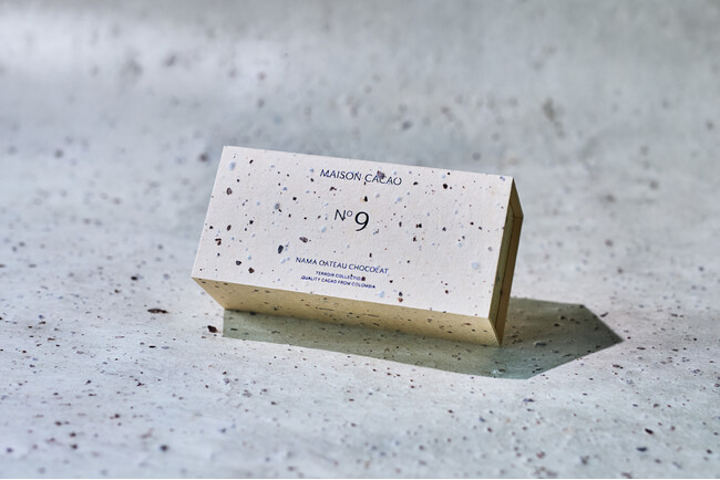 【テロワール】を楽しむ月替りの「生ガトーショコラ」。No.9はカカオの和紙に包まれて。9月1日より限定登場。