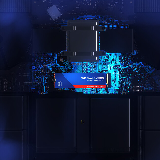 サンディスクからクリエイターやプロフェッショナル向けに高速化したWD Blue(R) SN5100 NVMe(TM) SSDが新登場