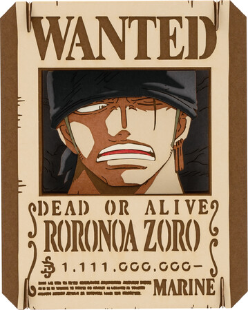 “手配書”がそのまま立体アートに！TVアニメ『ONE PIECE』のペーパーシアター新登場 「ペーパーシアター　ONE PIECE　全13種」発売日決定！