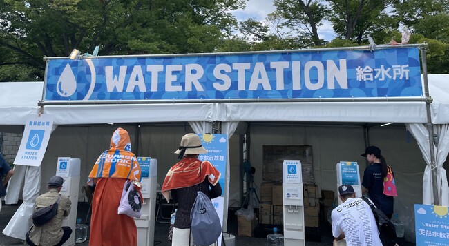 【イベントレポート】合計9万人来場！ 「SUMMER SONIC 2025 OSAKA」でプレミアムウォーターの天然水が無料で飲めるウォーターステーションを設置