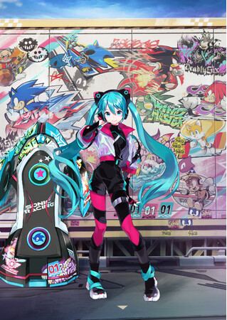 音速のハリネズミ「ソニック」と「初音ミク」が音楽を通してコラボレーションするスペシャルプロジェクト『Project ONSOKU』始動『ソニックレーシング クロスワールド』にも実装！