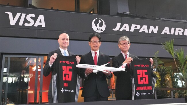 JAL・Visa・アルバルク東京が2025年10月開業の「TOYOTA ARENA TOKYO」にて新たな観戦体験を創出します