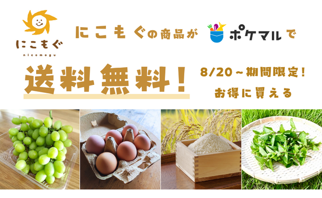 【愛知県半田市】期間限定！産直ECサイト「ポケットマルシェ」で半田の農産品が送料無料でお得に購入できます！
