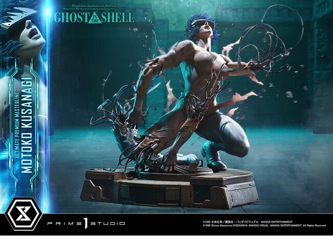 『GHOST IN THE SHELL / 攻殻機動隊』より、「草薙素子 VS アラクニダ」を1/4スケールで立体化