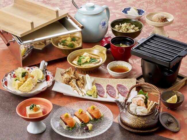 【湯葉と豆腐の店 梅の花】松茸や秋の旬食材を贅沢に使用した懐石・ランチを期間限定で販売。