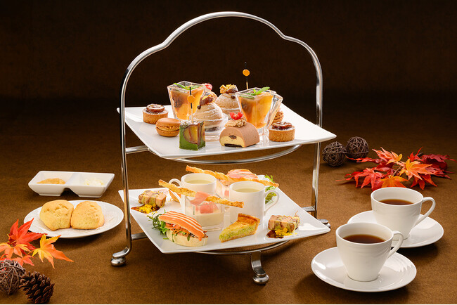 ポム・ダダン アフタヌーンティー -栗の秋穫祭- ／丸ノ内ホテル