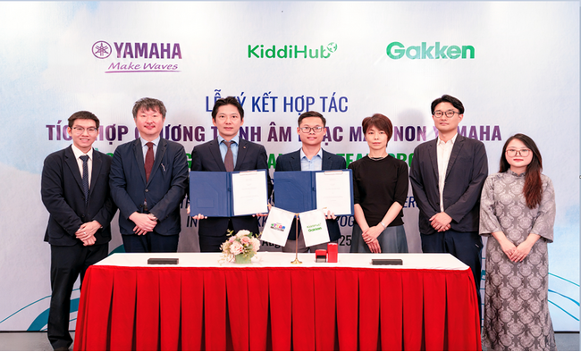 【学研×Yamaha Music Vietnam】ベトナムで幼児向け音楽教育カリキュラムを共同展開。Gakken STEAM Programに音楽カリキュラムを追加