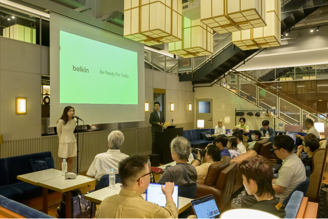 【Belkin】世界初の最新充電ソリューションを発表 Belkin新製品発表会を実施