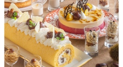 マロン×秋の味覚で“秋スイーツの旅”へ！観覧車イルミネーションとともに楽しむご褒美ブッフェは9/1(月)予約開始！