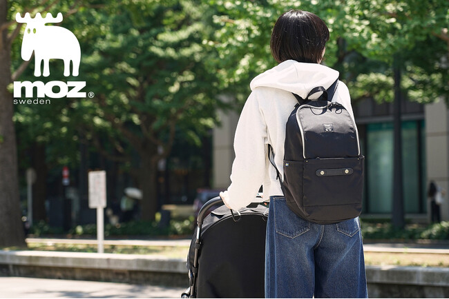 【moz(モズ)】から子育て世代へ。毎日のお出かけをもっと楽しくなるマザーズリュックがWEB限定で誕生。大人気商品をママ・パパの