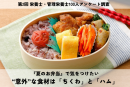 事例2 調査アンケートリリース「夏のお弁当」