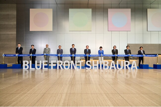 都市と自然、ベイエリアと東京都心部を「“つなぐ”まち」がいよいよ始動BLUE FRONT SHIBAURA TOWER S 本日9月1日(月) 全体開業