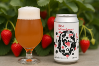 創業100年超の老舗ベーカリー 栄屋製パンのクラフトビール　規格外完熟いちご＋食パンのミミを使った新商品が9月2日発売！
