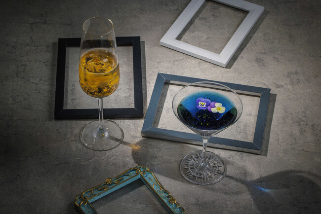 【ウェスティンホテル東京】“芸術の秋”を味わう絵画のようなカクテルコレクション「Colors」を最上階のバーで提供