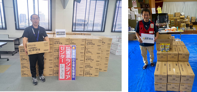 九州地方での大雨被害に対し緊急災害対応アライアンス「SEMA（シーマ）」を通じて製品を提供