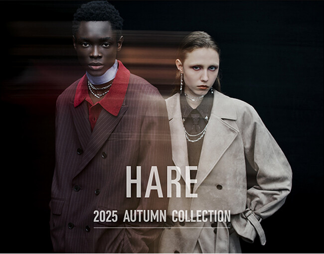 「HARE」が2025 Autumnシーズンビジュアルを公開