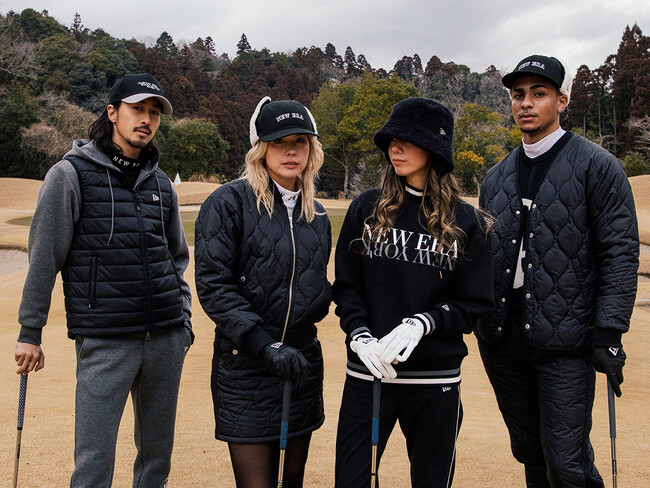 【ニューエラ】ゴルフラインの2025年秋冬コレクションを展開中