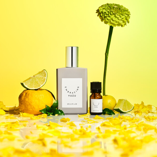 ロート製薬「BELAIR LAB」より　25秋冬 新作フレグランス柚子とヒノキの香り　伊勢丹 新宿店にて限定先行発売