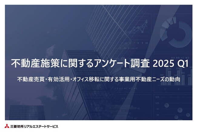 企業の不動産施策に関する独自アンケート調査を実施　不動産購入理由・オフィス移転では事業拡大に向けた積極的な投資姿勢の回答が増加傾向