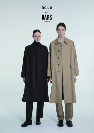 「DAKS(ダックス)×Scye(サイ)」 初のコラボレーション