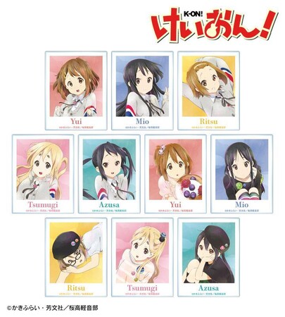 『けいおん！』のトレーディング Ani-Art aqua label アクリルカードなどの受注を開始！！アニメ・漫画のオリジナルグッズを販売する「AMNIBUS」にて