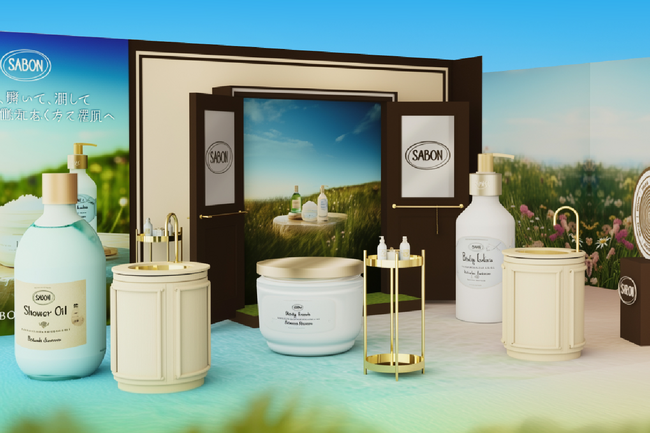 特別イベント「SABON 3 STEP ～洗う・磨く・潤す～ Special Event」を銀座で開催