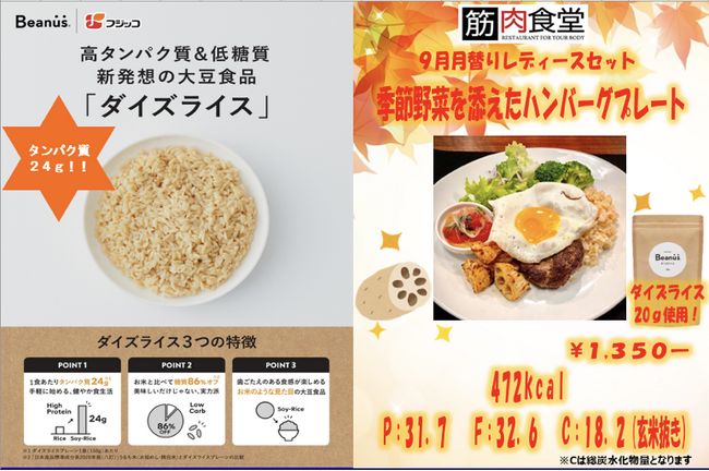 【速報!】フジッコ×TANPAC(筋肉食堂)が連携スタート