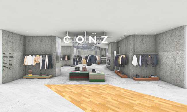 国内初の複合店舗セレクトショップ「CONZ」渋谷がオープン
