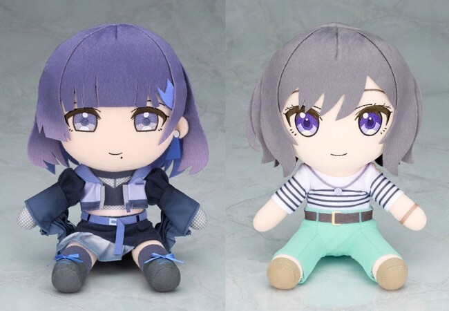 Giftぬいぐるみシリーズに『学園アイドルマスター』から「秦谷美鈴」「根緒亜紗里」がラインナップ。あみあみにて予約受付中。