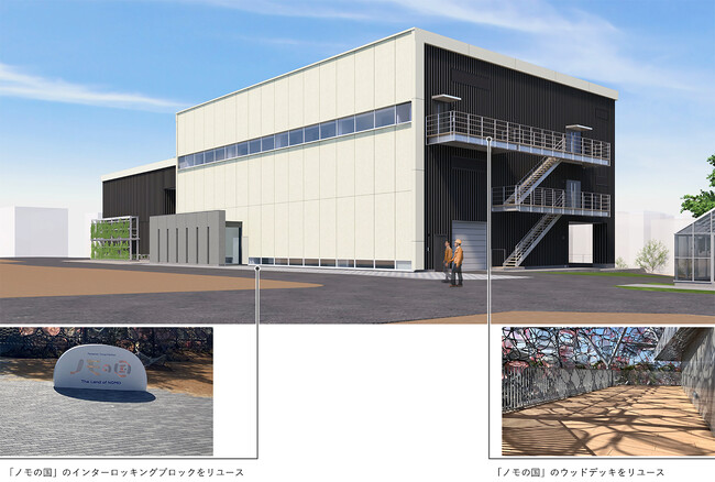 大阪・関西万博 パナソニックグループパビリオン『ノモの国』の設備機器、建材を大林組技術研究所実験棟にリユース