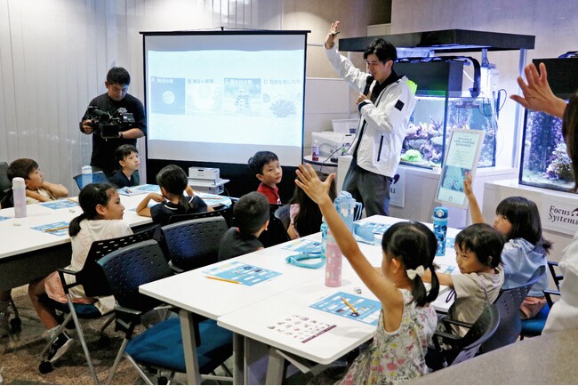 海洋保全の大切さを小学生に伝える「スペシャルサンゴ礁ラボ」を開催しました!