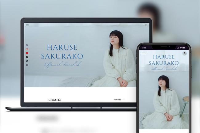 「Bitfan」にて、シンガーソングライター・遥瀬桜子のオフィシャルサイト兼ファンクラブをオープン！