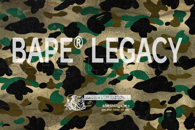 BAPE(R)︎ LEGACY “1ST CAMO”の 30年の軌跡と革新を纏うアイテムが登場