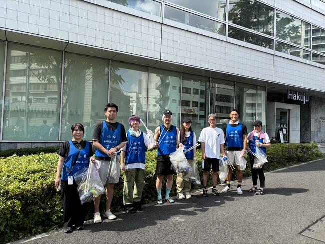 株式会社ワールドフィット、社員参加型地域清掃活動『CLEAN DAY』を8月25日に実施