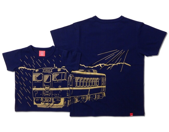 城端線・氷見線観光列車「べるもんた」×OJICOのコラボレーションTシャツが登場！