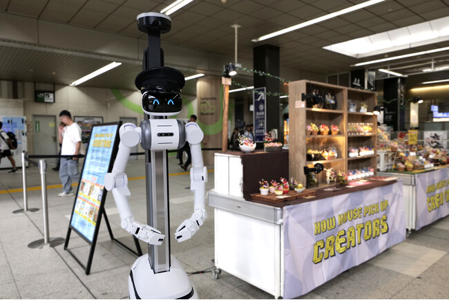 ugo Pro、日暮里駅イベントスペースにて警備の実証実験を実施