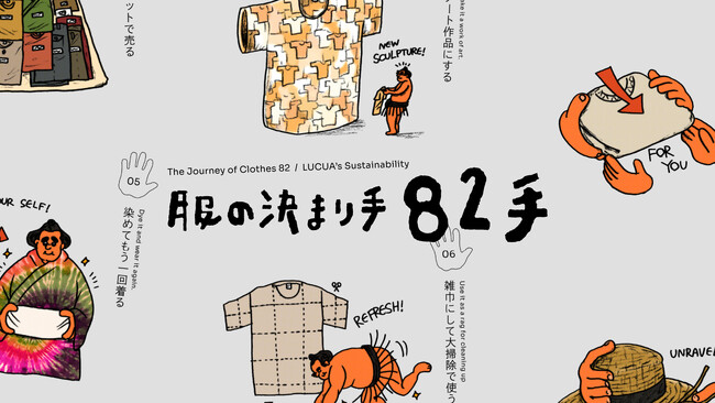 お相撲さんが案内する“服の行き先”とは？衣料品廃棄にユーモアと選択肢を提案