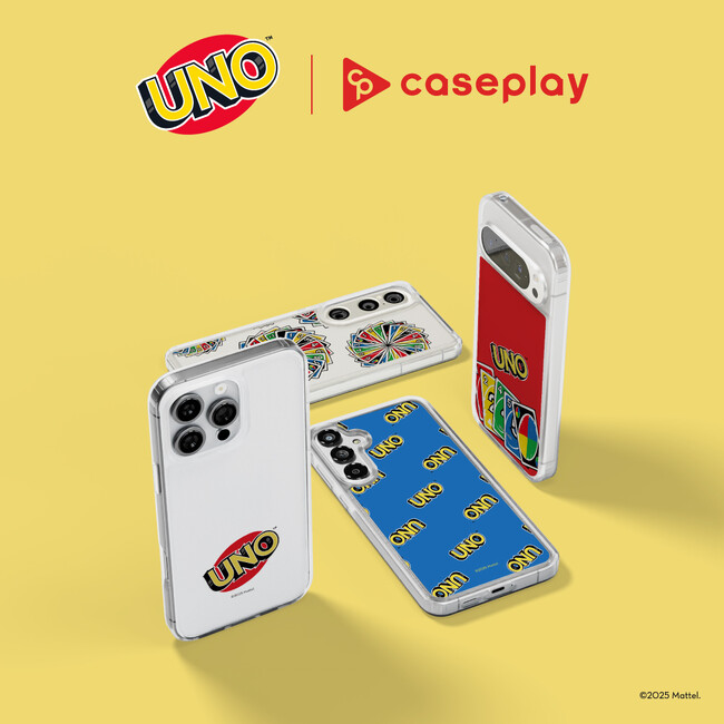 世界中の誰もが知っているアメリカ発祥のカードゲーム「UNO」のスマートフォンアクセサリーが6デザイン×140機種以上のラインナップでcaseplayから登場！